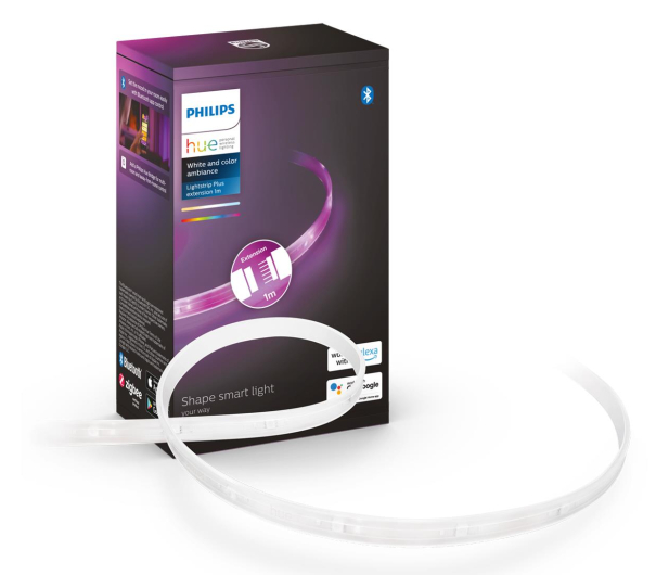 Philips Hue OUTLET - White and color ambiance Taśma LED 1m - 1483073 - zdjęcie